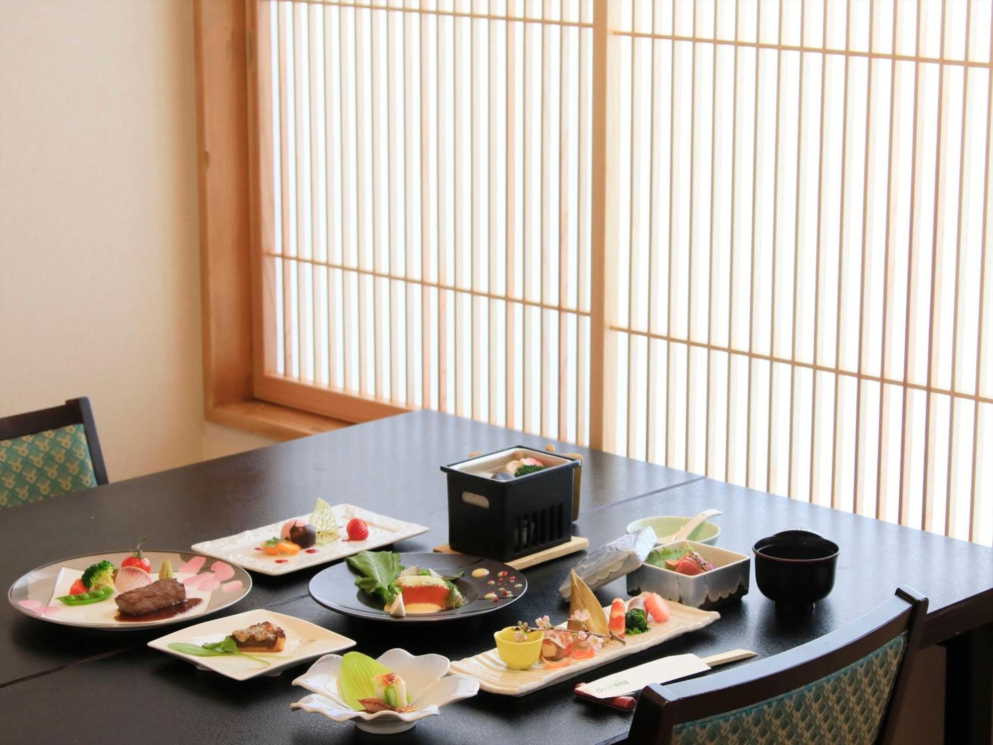 Saikatei Jidaiya Hotel Kaminoyama Buitenkant foto
